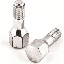 Mga 77163 Bijon Cıvatası Kısa Beyaz Kaplı AA19 M12×1.25 B 18 L 29 H 53 Beyaz Kaplı 4357962B