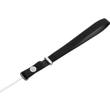 Telesin Hızlı Açılabilir Polyester Kamera Bilek Kayışı - Classic Black