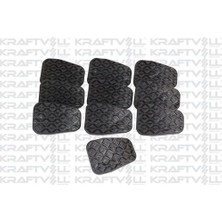 Kraftvoll 10060092 Pedal Lastiği Debriyaj Courier 14> Fiesta 08> BMA12 Ford Ka 16> 1534502