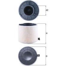Mahle-Knecht-Behr LX4407 Hava Filtresi FN4746
