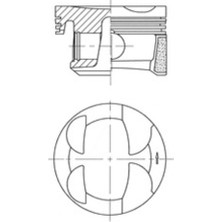 Kolbenschmidt 41705620 Motor Piston Segman (0.50 Farklı Mini One Mini Cooper N16B16 W10B16AP3008 P20
