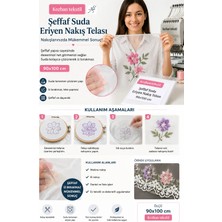 Kezban Tekstil Suda Eriyen Tela 90X100 cm Ütü ile Yapışmaz Kullanım Özelliğiyle