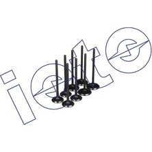Ioto 40101-12607 Subap Takımı 4 In 4 Ex Stelitli Fiat Doblo Palio Punto 1.4 Fire 8V In (33.2X5X99.9)