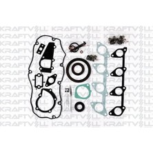 Kraftvoll 12010063 Motor Takım Conta Alt Üst Full) (85.00MM) Gacu Keçeli Subap Plastikli (S.k.c Harı