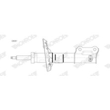 Monroe G8681 Amortisör Hyundaııonıq Ae 16 23 Kıanıro I De 16 22NIRO Van De 16 54650G7600