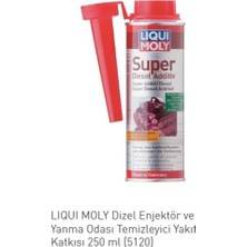 Liquimoly 5120 Süper Dizel Katkı Enjektör Temzleyıcı 250 ml Tek Satılır