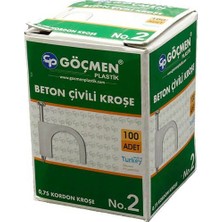Kroşe 2 Numara Göçmen (100'LÜ)