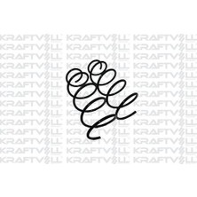 Kraftvoll 15020261 Ön Helezon Yayı Brava 1.2 16V 182 9501 7782211