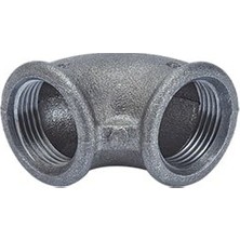1/2" Galvaniz Dirsek 90 Trakya Döküm