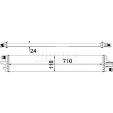 Mahle-Knecht-Behr CR2163000P Kuhlmıttelkuhler Renault Master Iıı 214C10001R