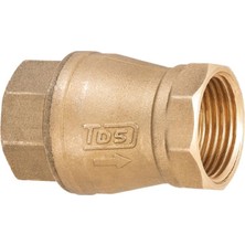 1 1/4" Sarı Dik Yaylı Çekvalf Tds