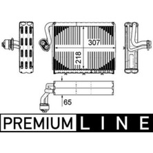 Mahle-Knecht-Behr AE108000P Evaporatör MB S Cl. W221 Rhd
