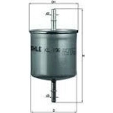 Mahle-Knecht-Behr KL196 Yakıt Filtresi S40 95 03 30620512