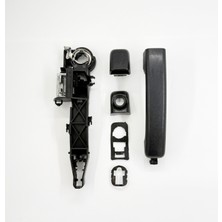 Omnivalea Renault Master 3 Ön Sol Sağ Sürgülü Dış Kapı Kolu ve Taşıyıcı Komple Set Movano B NV400 Uyumlu 806075963R 806079208R