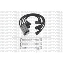 Kraftvoll 05070197 Buji Bobin Kablo Takımı Vectra A 1.8 2.0 8V 92>96 Enjektörlü Silikon Kablo 903505