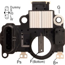 Mitsubishi A866X55372 Alternatör Konjektör 24V 130 Amp Iveco Renault Vı Volvo Scania A4TR5794 A4TR57