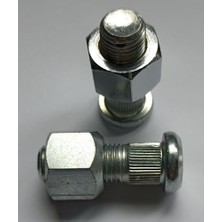 Mga 77094 Bijon Komple Saplama Somun Takım Ön Hyundai Staraex Kamyonet Libero Saplama Ø 21 M14×1.50