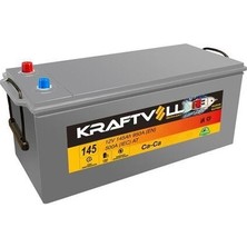 Kraftvoll 18080002 Akü 12V 145 Ah 950A At (190×513×220)MARIN Tam Kapalı 0