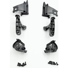 Omnivalea Peugeot 308 Rcz Sol Far Kulağı Tamir Seti Far Braketi Ayağı 2007-2015 Uyumlu 6212E3