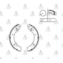 Maher 00242 Fren Balata H 100 94>06 Ssangyong Rexton Actyon Musso Pabuç Arka 5020419