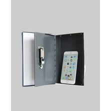 TeknoKapsül Gizli Kitap Kasa – Metal Gövdeli, Anahtarlı