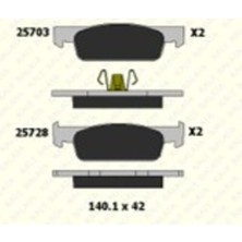 Kale Balata 25728A0000KD13 Fren Balatası Ön 1.5 Dcı Clio Iv Dacia Duster Logan Iı Sandero 12>