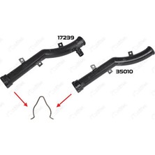 Nifea 17192 Devirdaim Borusu Sekmanı Peugeot 207 208 308 1.4 1.6 16V 2008 3008 508 5008 Partner Tepe