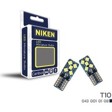 Niken 0430010108 LED Ampul T10 Canbus Park Ledi 10 Ledlı 12V