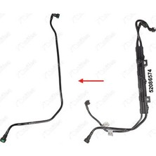 Nifea 15536 Yakıt Borusu Braket Harıc Ok ile Gösterilen Hortum Fiat Fiorino Kombı Van 225 1.3 Mtj 52