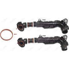 Nifea 17052 Turbo Hava Hortum Contası Corsa F Astra L Mokka Combo E Crandland Crossland Vivaro C Par