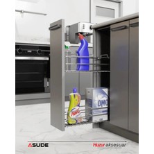 Huzur 153X470X470 Teleskopik Frenli Raylı Deterjanlık M:200