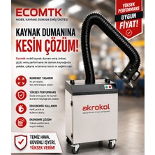 Akrokol Ecomtk Mobil Kaynak Dumanı Emiş & Filtreleme Ünitesi (Ekonomik Model)