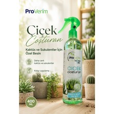 Kaktüs ve Sukulent Bitki Besini Sprey 400 ml – Proverim Çiçek Coşturan
