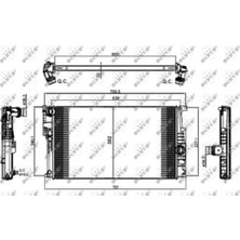Nrf 58411 Motor Su Radyatörü Otm Sanz Bmw N47 N13 B47 F30 F20 F22 F32 F34 F35 7600516
