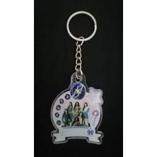 Owlbag Company Owl Bag Kpop Katseye Desenli Acrylic Charm Lı Anahtarlık Çanta Süsü