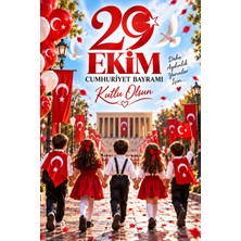 Promisebackdrop2 150X200CM, 29 Ekim Cumhuriyet Bayramı, Okul Etkinlik Kumaş Pano