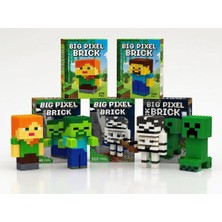 Netavantaj Minecraft Tasarımlı Büyük Parçalı Blok Oyuncak Seti Big Pi