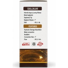 US Metal Hidrolik Depo Emiş Filtreleri 45 Litre/dk