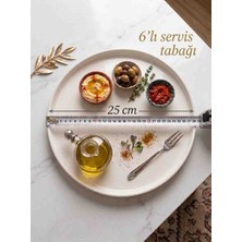 Devrim 6'lı Servis Tabağı