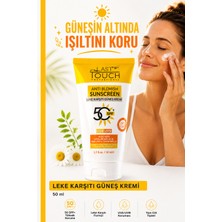 Last Touch Spf 50+ Leke Karşıtı Yüksek Korumalı Yüz ve Vücut Güneş Kremi 50 ml Krem