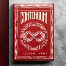 Penguin Magic Continuum Playing Cards Burgundy Limited Edition Oyun Kartı
