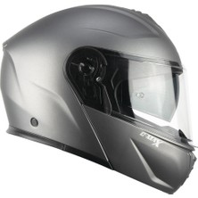 Shiro Cgm 569A C-Max Mono Çene Açılır Kask Antrasit-S