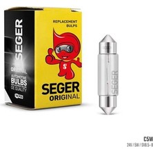Seger 209373 Ampul C5W 24V 5W Sv8.5 8 35MM Sofit Standart Yenileme