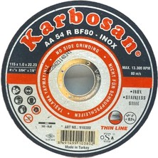 Eco Lounge Inox Metal Kesici Disk 115MMX1.0X22 BX40