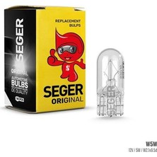Seger 209526 Ampul W5W 12V 5W W2.1x9.5d T10 B. Dipsiz Standart Yenileme