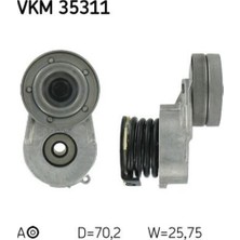 Skf VKM35311 Alternatör Gergi Rulmanı Kutuklu Astra H 04 Corsa C D 03 Combo 04 Meriva Zafira 1.7cdt
