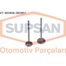 Supsan VT-362956-362957 Subap Takımı Corolla Auris 1.6 16V Benzinli 2007> 1zrfe 2zrfe Motor 16 Supap