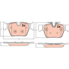 Trw GDB2384 Fren Balatası Ön Bmw F40 F44 F48 F39 Mini Clubman F54 F56 Countryman F60 M Sport 3410688