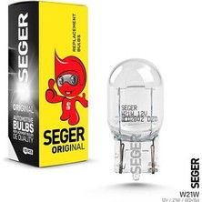 Seger 208925 Ampul W21W 12V 21W W3X16D B T20 Dipsiz Standart Yenileme