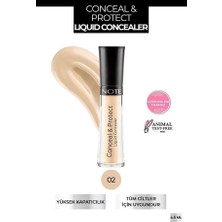 Bezos Conceal Protect Likit Concealer - 02 Sand
